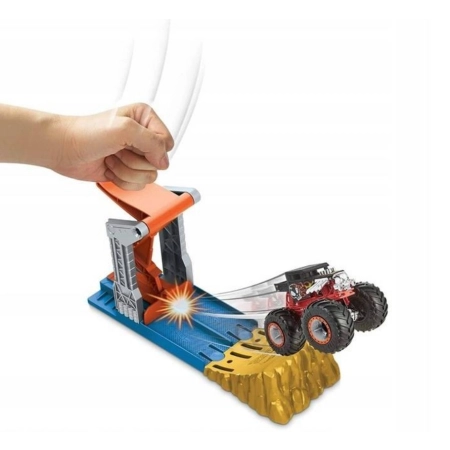 Hot Wheels Monster Trucks Kaskaderskie lądowanie